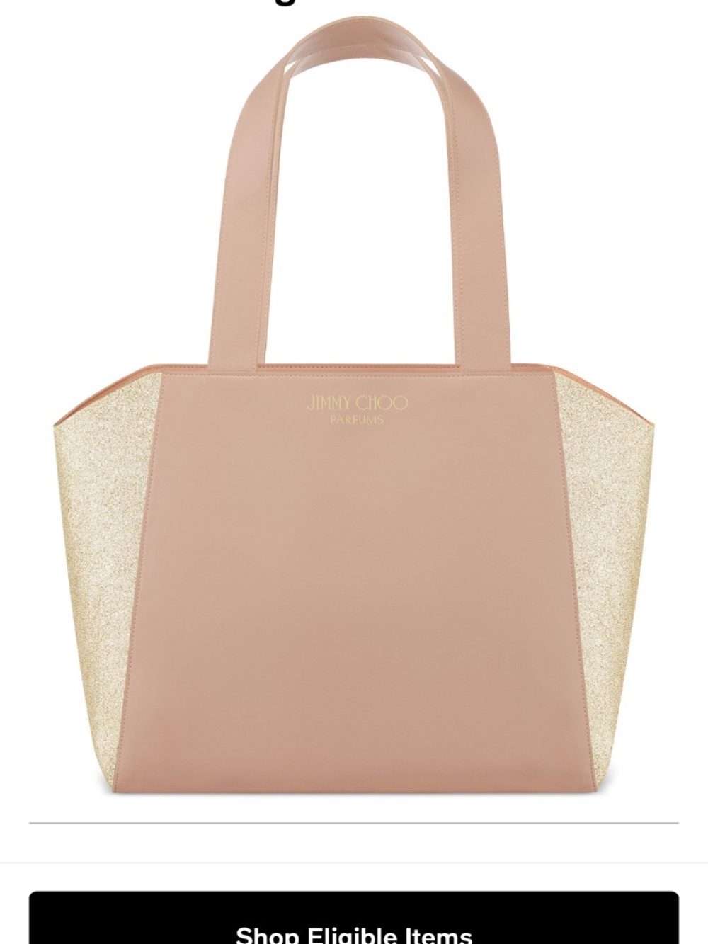 Jimmy choo tote bag